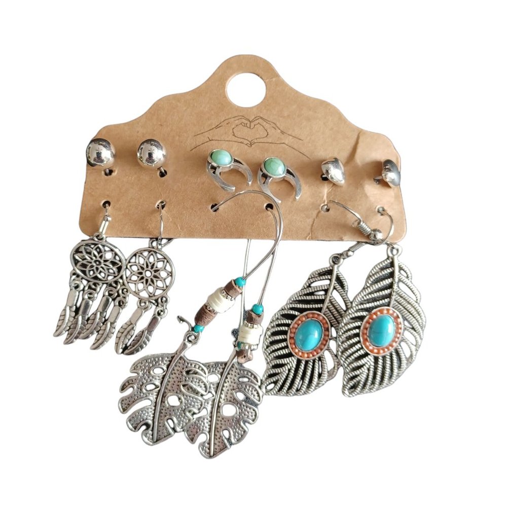 Boho Style Earrings NWT
